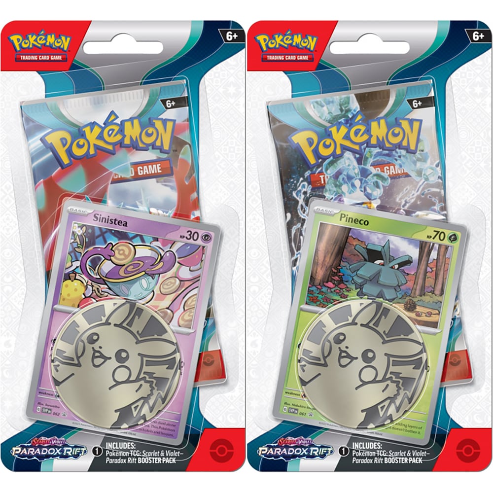 Cartonas POKEMON TCG SV04 - Checklane Blister PCI85406, 6 ani+, 2 jucatori