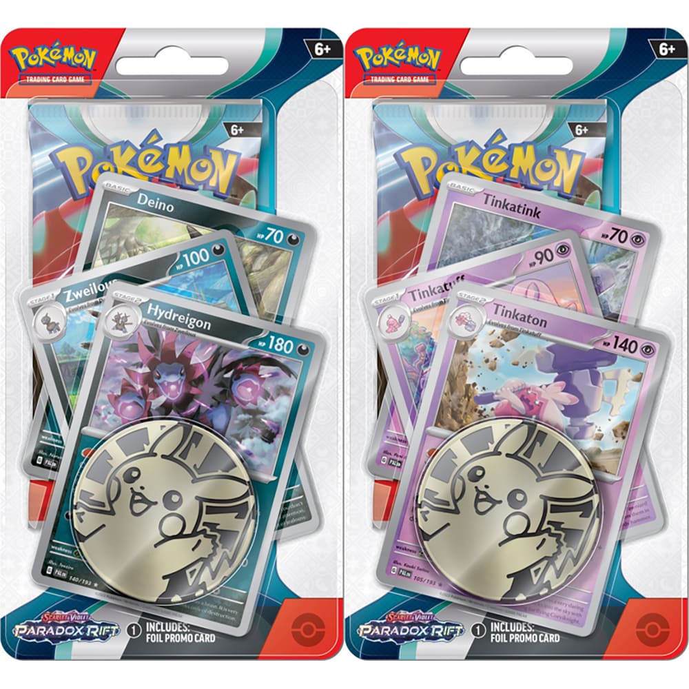 Cartonas POKEMON TCG SV04 - Premium Checklane Blister PCI85411, 6 ani+, 2 jucatori