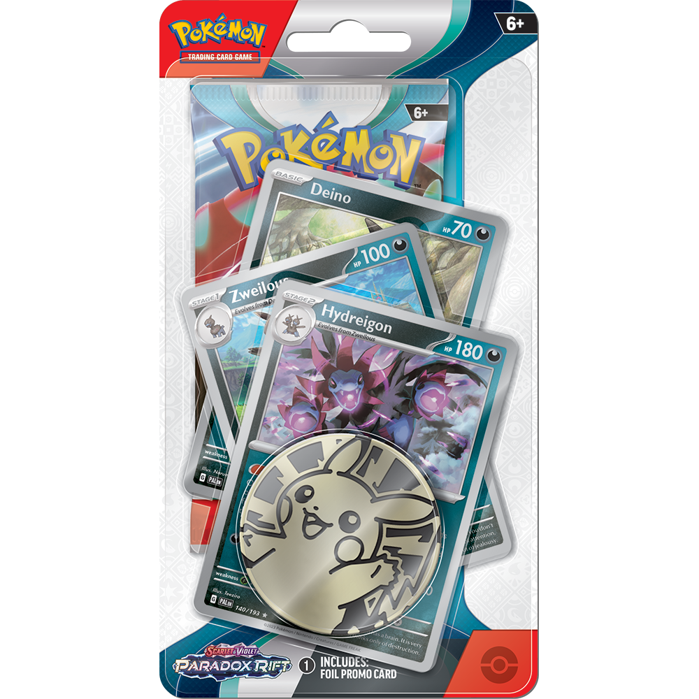 Cartonas POKEMON TCG SV04 - Premium Checklane Blister PCI85411, 6 ani+, 2 jucatori