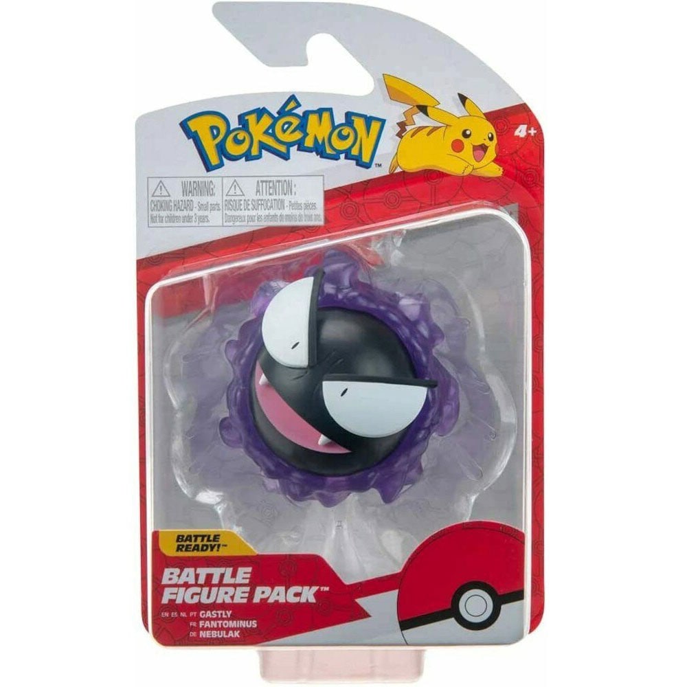 Set figurina POKEMON Gastly PKW0143, 4 ani+, mov-negru