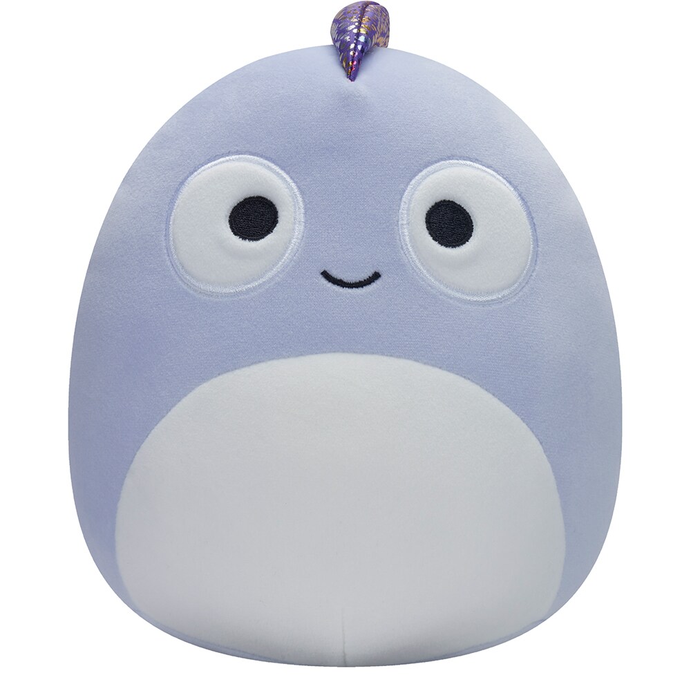 Jucarie de plus SQUISHMALLOWS Coleen SQ2418O, 3 ani+, albastru-alb