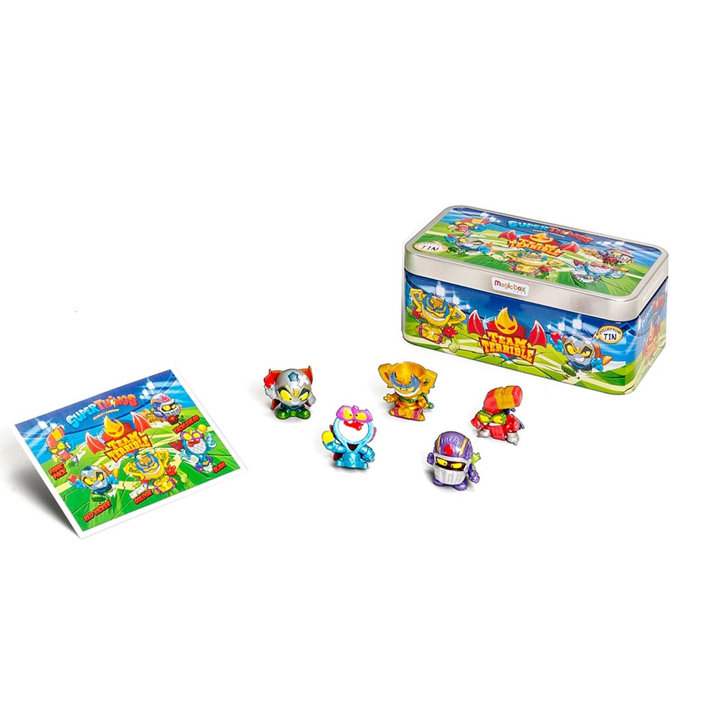 Set figurine SUPERZINGS Echipa Tin Terrible SZ90042O, 3 ani+, multicolor