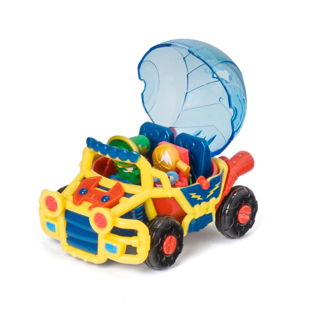 Set figurine SUPERZINGS Sediul central al eroilor SZ9015O, 3 ani+, multicolor