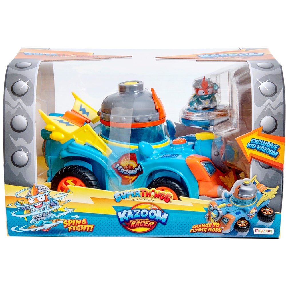 Figurina SUPERTHINGS Kazoom Racer SZ9016O, 3 ani+, multicolor