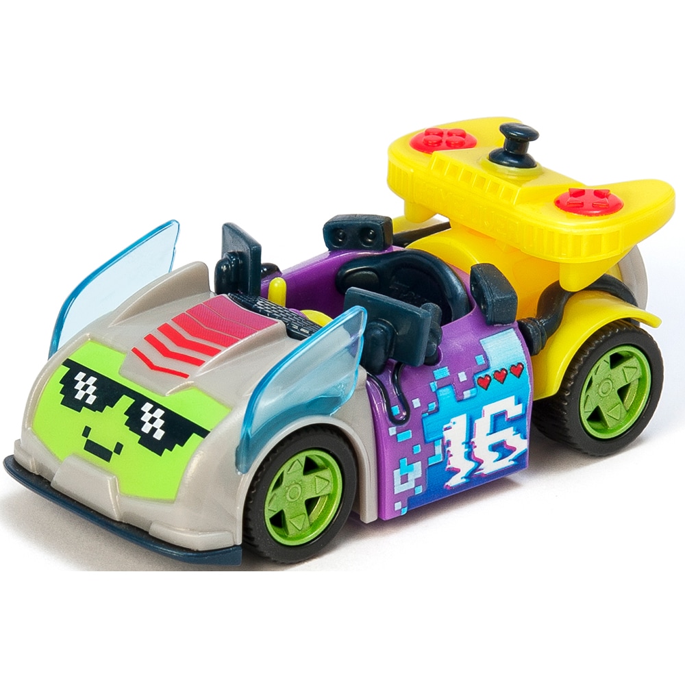 Masinuta T-RACERS Glow Race TR4001O, 3 ani+, multicolor