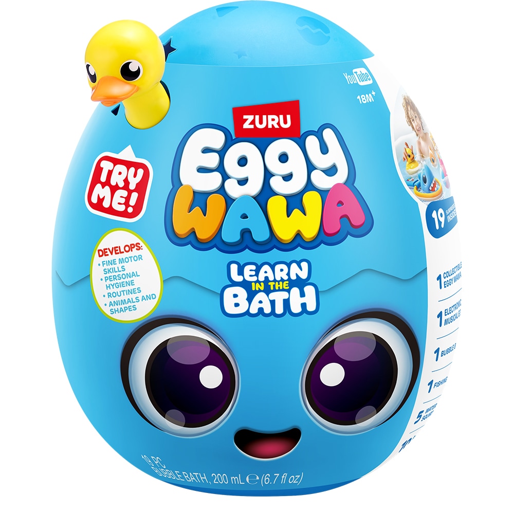 Jucarie de plus EGGYWAWA La Baie ZR15101O, 3 ani+, multicolor