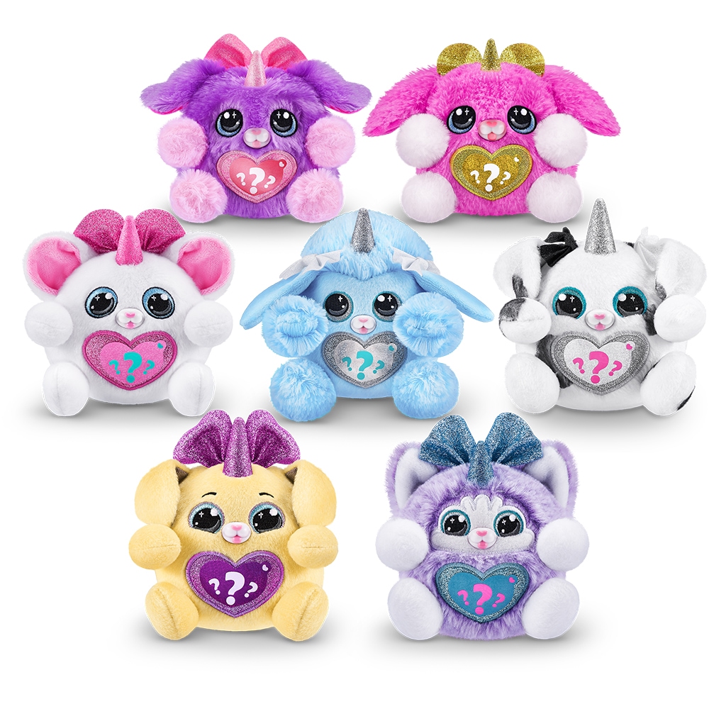 Jucarie de plus RAINBOCORNS Unicornul curcubeu - seria 3 ZR9269O, 3 ani+, multicolor