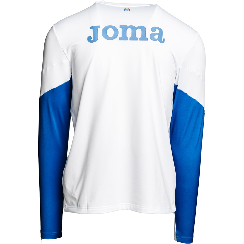 Jacheta fotbal de antrenament JOMA Echipa Nationala de Fotbal a Romaniei 2025, marimea XL, alb