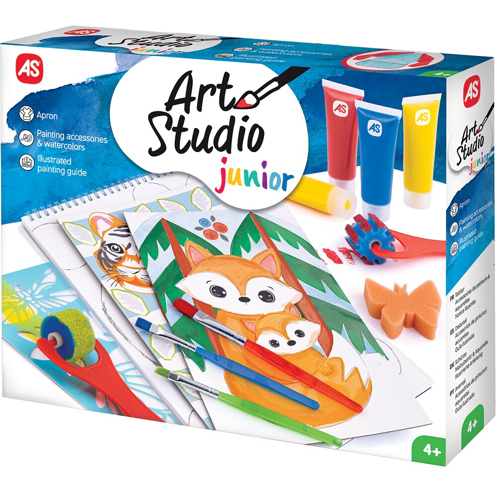 Jucarie creativa AS Atelierul de pictura 103882038, 4 ani+, multicolor