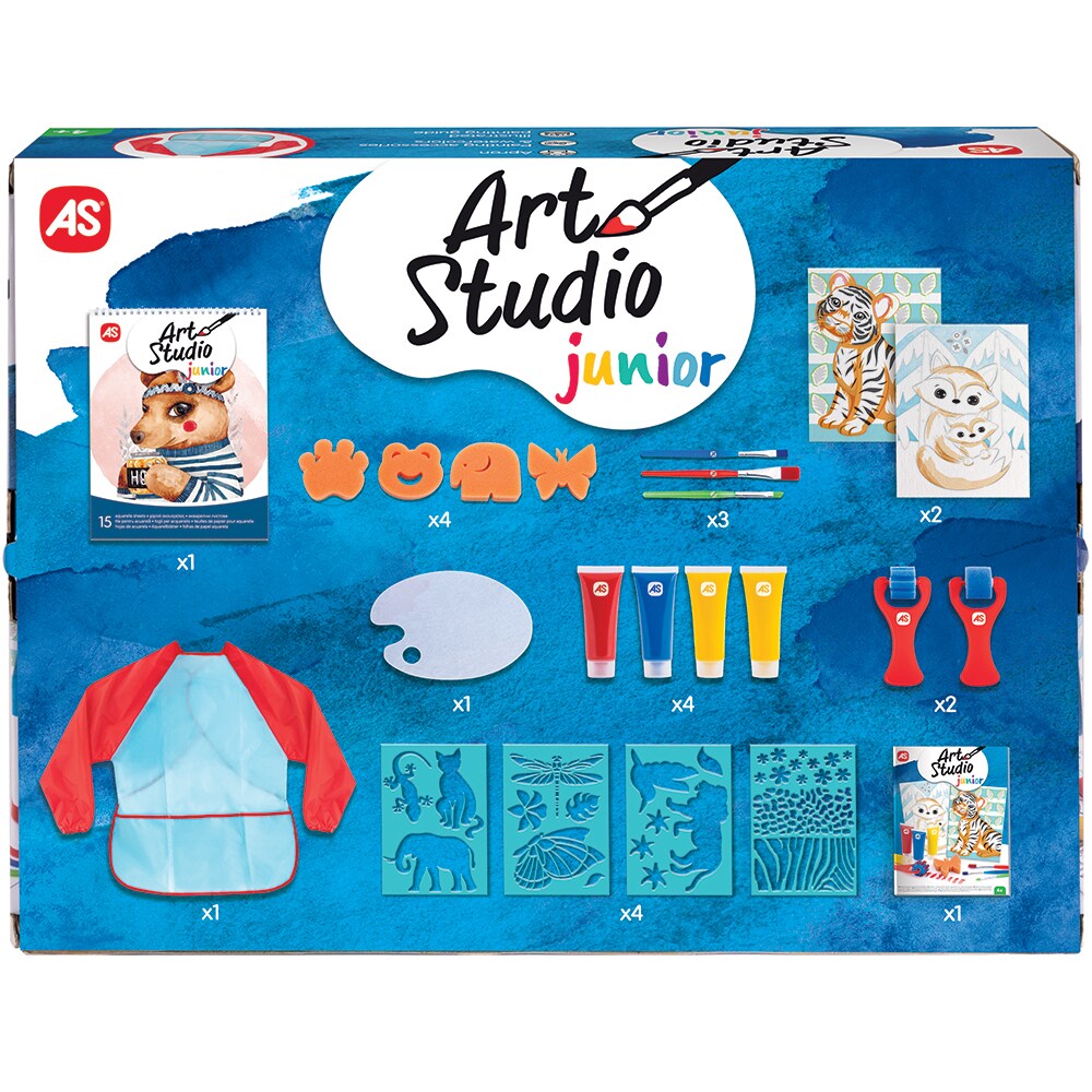 Jucarie creativa AS Atelierul de pictura 103882038, 4 ani+, multicolor