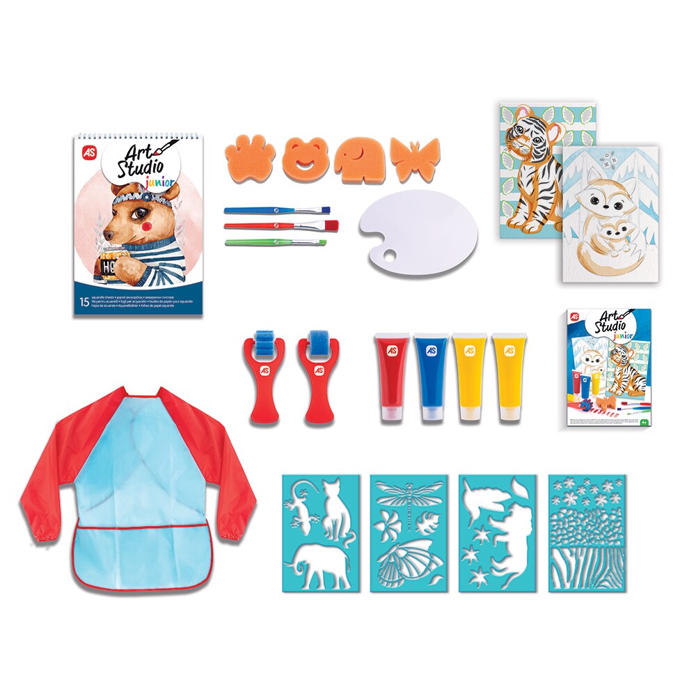 Jucarie creativa AS Atelierul de pictura 103882038, 4 ani+, multicolor