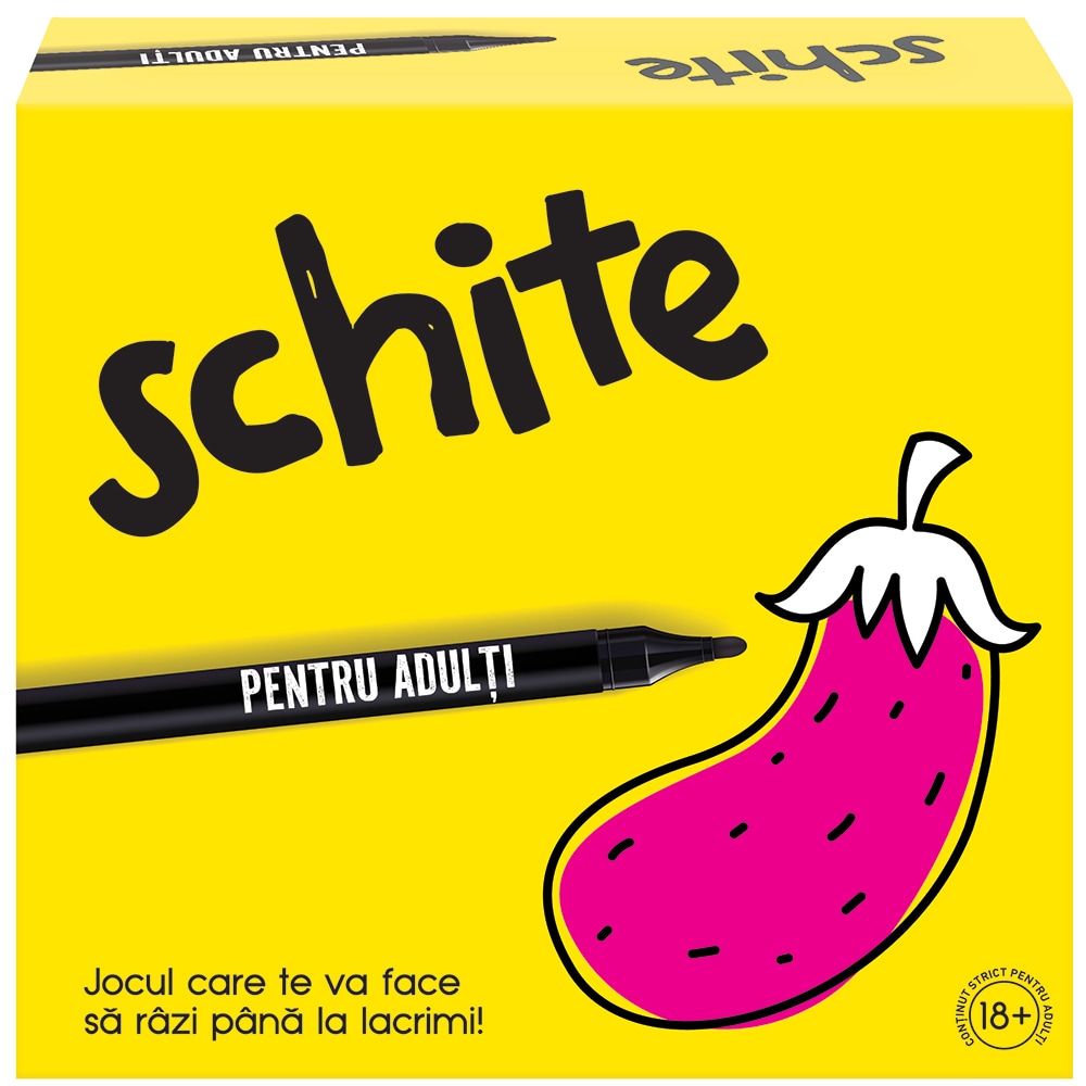 Joc de societate AS GAMES Schite pentru adulti 104024243, 18 ani+, 3-6 jucatori