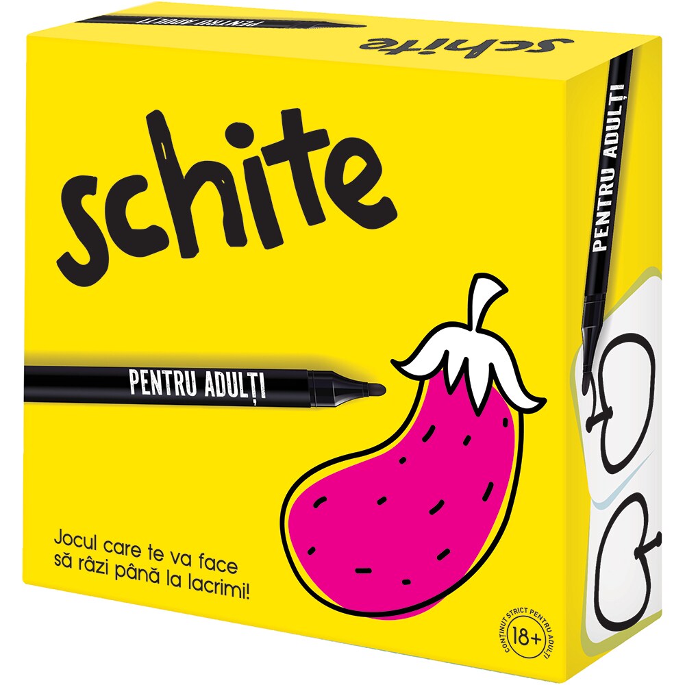 Joc de societate AS GAMES Schite pentru adulti 104024243, 18 ani+, 3-6 jucatori