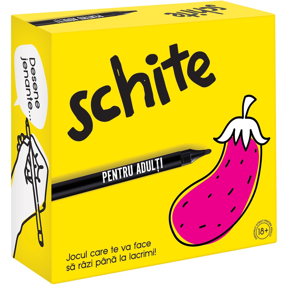 Joc de societate AS GAMES Schite pentru adulti 104024243, 18 ani+, 3-6 jucatori