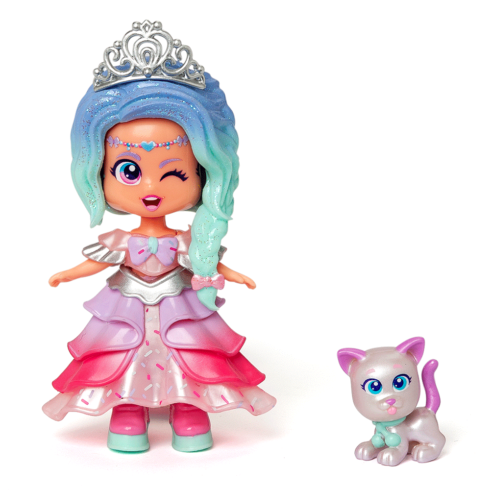 Set papusa KOOKYLOOS Dulap Sweet Wishes 1100042504, 3 ani+, multicolor