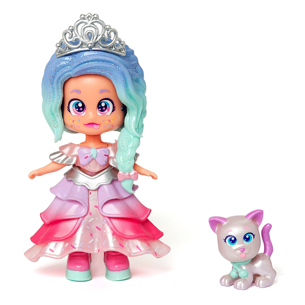 Set papusa KOOKYLOOS Dulap Sweet Wishes 1100042504, 3 ani+, multicolor