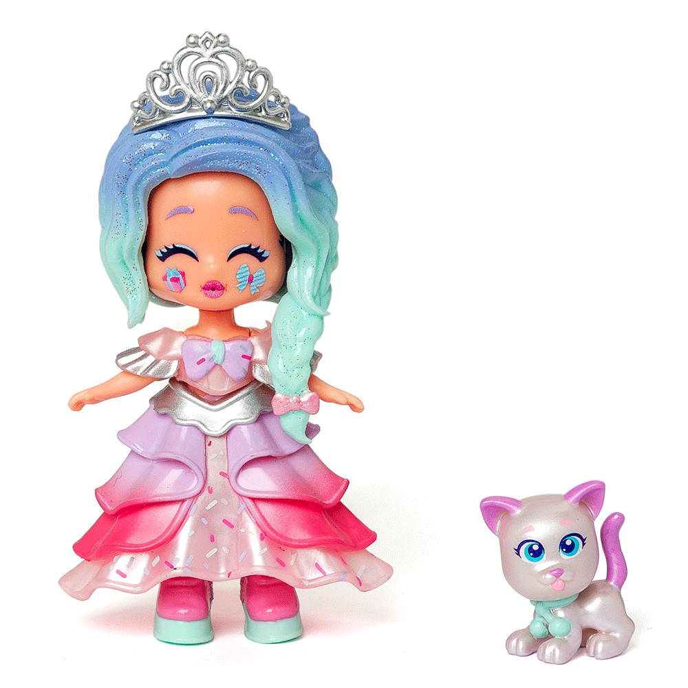 Set papusa KOOKYLOOS Dulap Sweet Wishes 1100042504, 3 ani+, multicolor