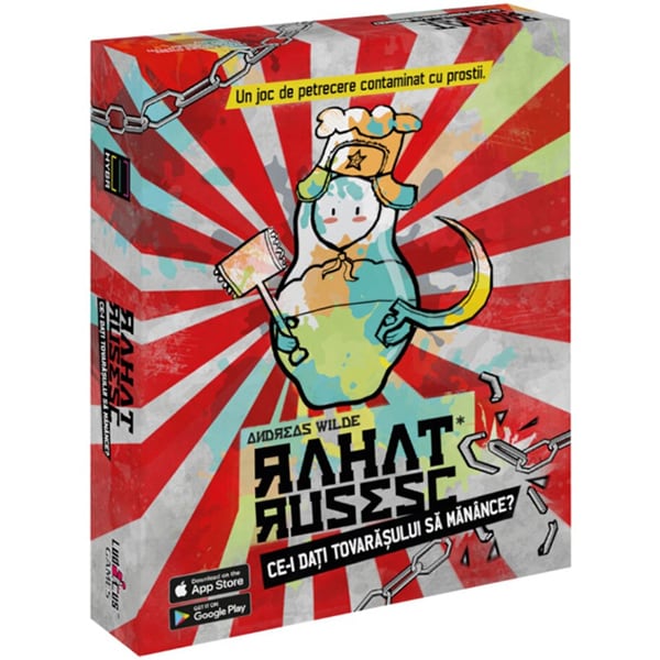 Joc de societate GOLIATH Rahat Rusesc 4439, 12 ani+, 1-6 jucatori