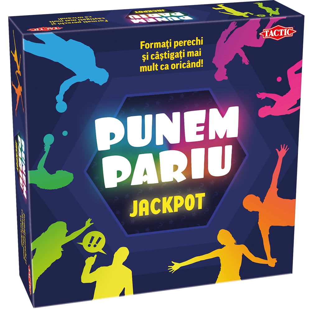 Joc de societate WANNA BET Punem pariu - Jackpot 59864, 8 ani+, 4-8 jucatori