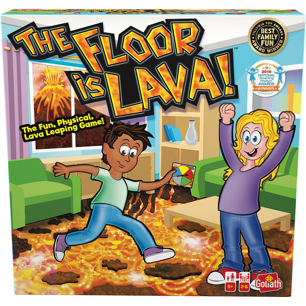 Joc de societate ASMODEE The Floor is Lava 926246, 5 ani+, 2-6 jucatori