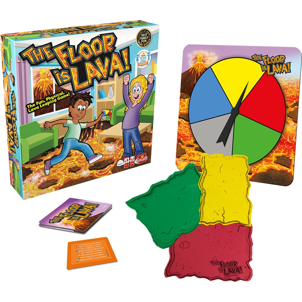 Joc de societate ASMODEE The Floor is Lava 926246, 5 ani+, 2-6 jucatori