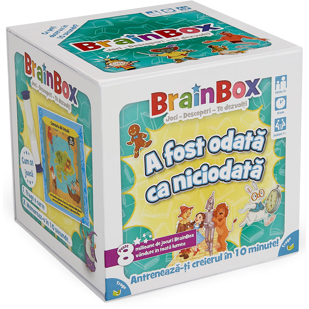 Joc de societate BRAINBOX A fost odata ca niciodata BBXG114027, 7 ani+, 1-6 jucatori