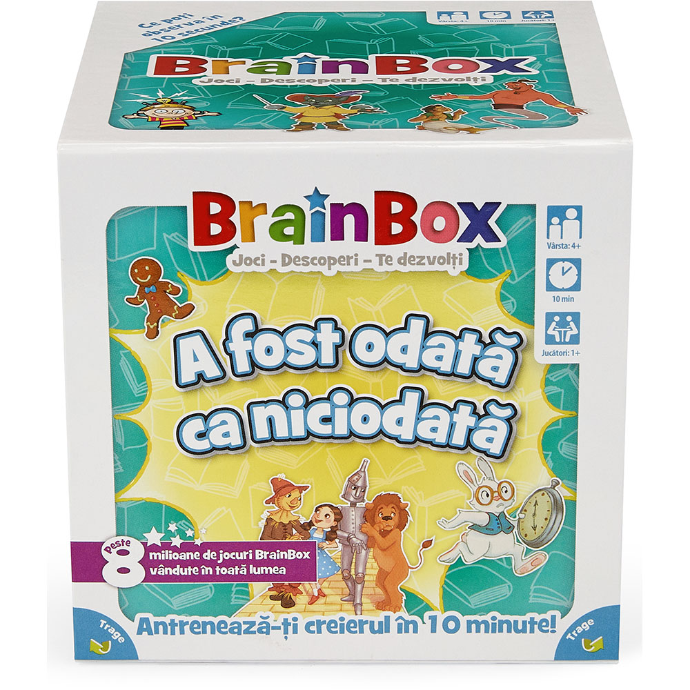 Joc de societate BRAINBOX A fost odata ca niciodata BBXG114027, 7 ani+, 1-6 jucatori