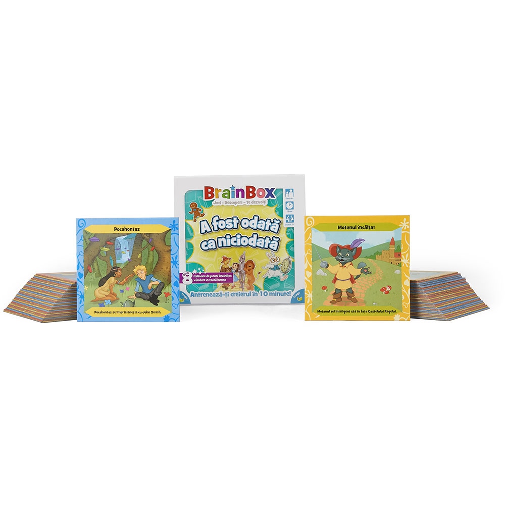 Joc de societate BRAINBOX A fost odata ca niciodata BBXG114027, 7 ani+, 1-6 jucatori