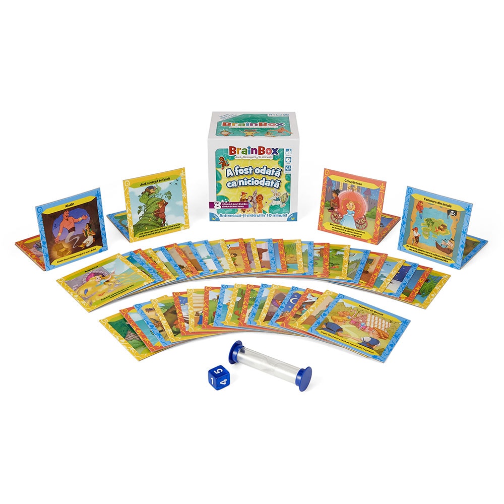 Joc de societate BRAINBOX A fost odata ca niciodata BBXG114027, 7 ani+, 1-6 jucatori