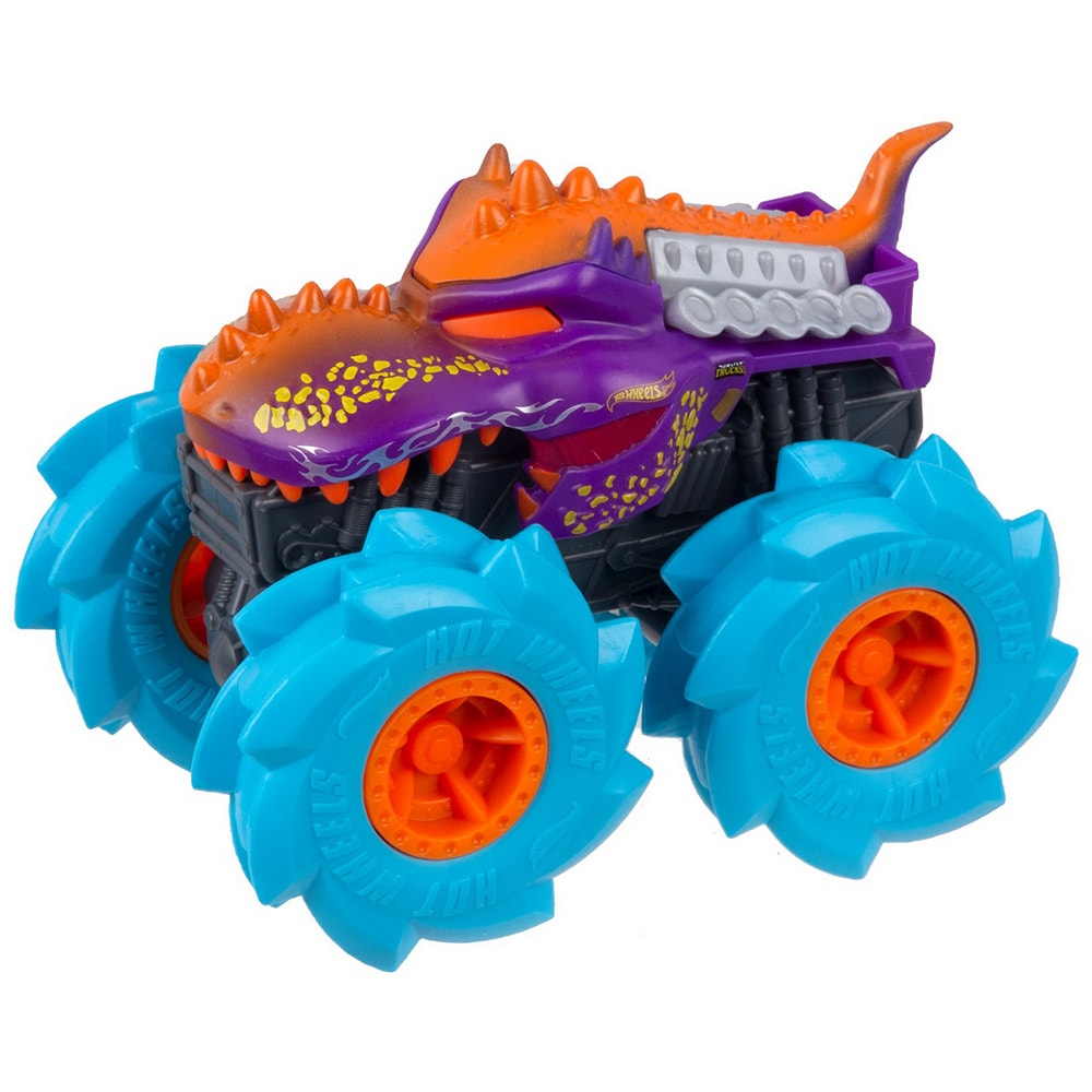 Masinuta HOT WHEELS Monster Truck Twister Tredz Wrex GVK39, 3 ani+, multicolor