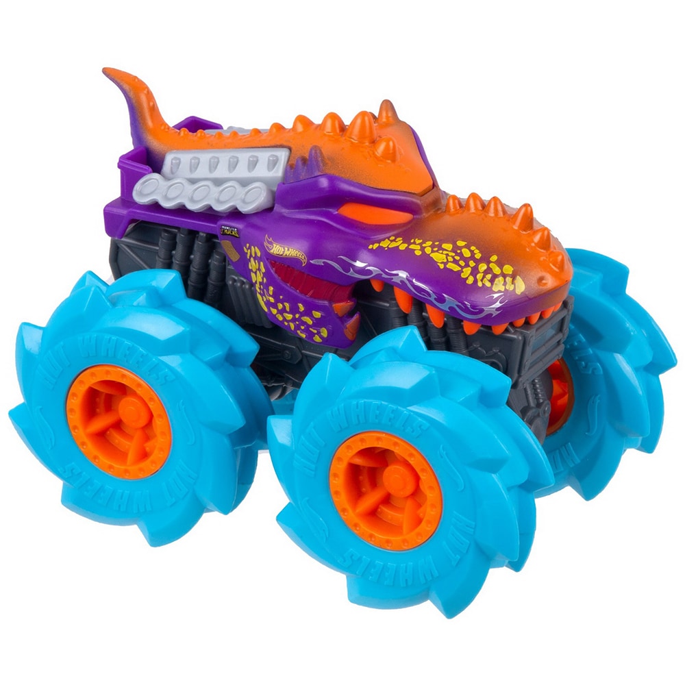 Masinuta HOT WHEELS Monster Truck Twister Tredz Wrex GVK39, 3 ani+, multicolor