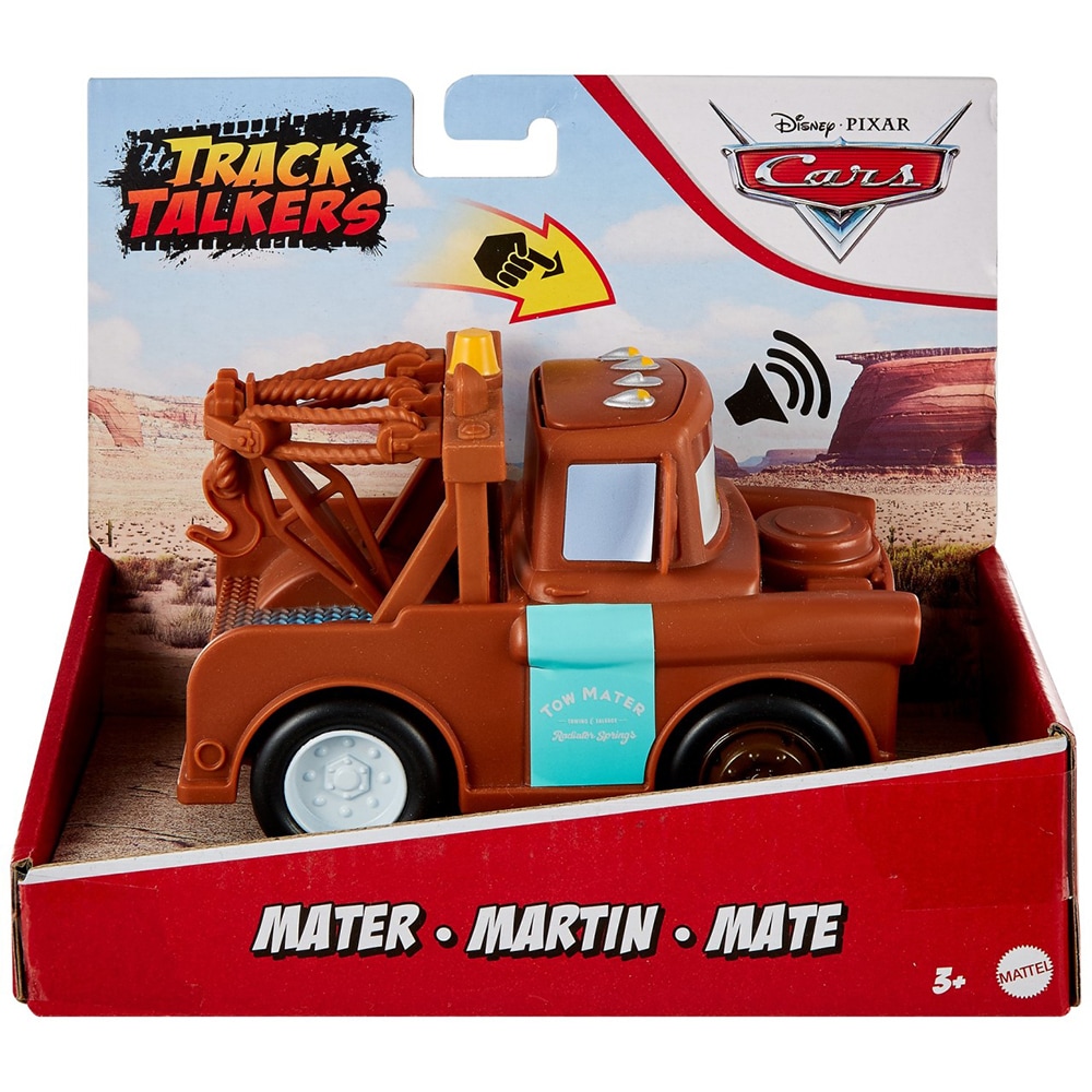 Masina cu sunete CARS Mater GXT32, 3 ani+, maro-negru