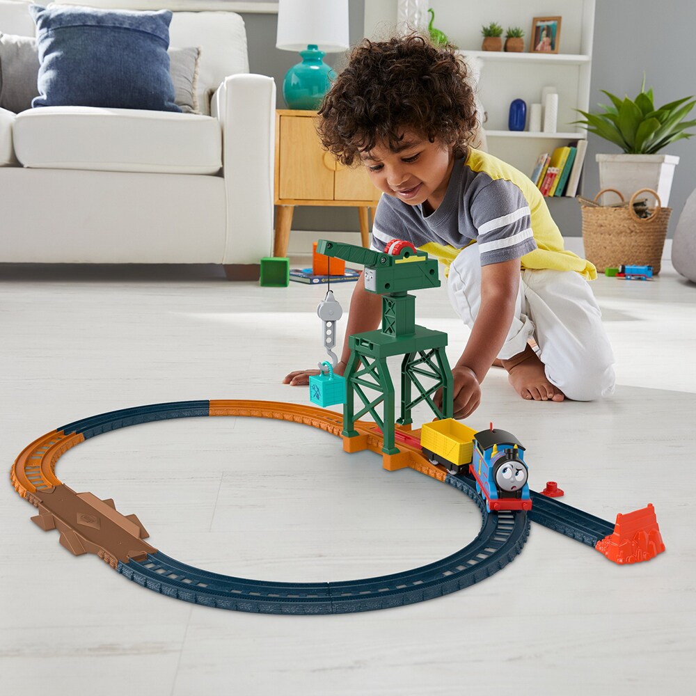 Set trenulet THOMAS Cranky HGY79, 3 ani+, multicolor