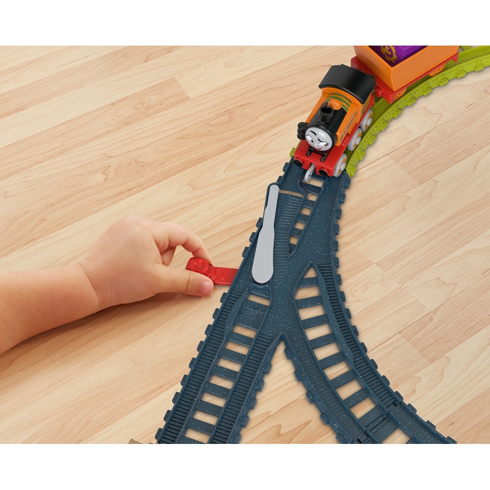 Set locomotiva THOMAS Push Along - Nia HHV80, 3 ani+, multicolor