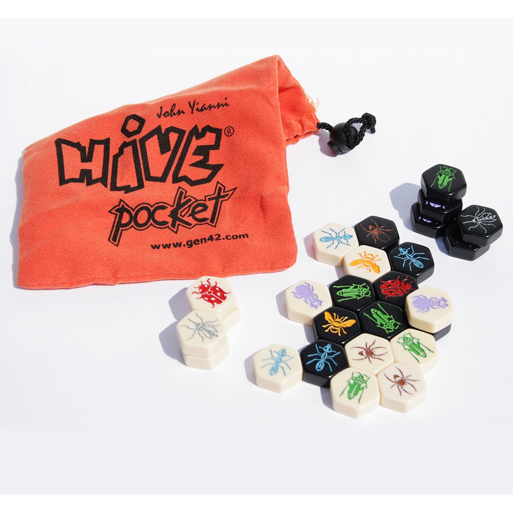 Joc de societate G42 GAMES Hive Pocket HIVE233, 8 ani+, 2 jucatori
