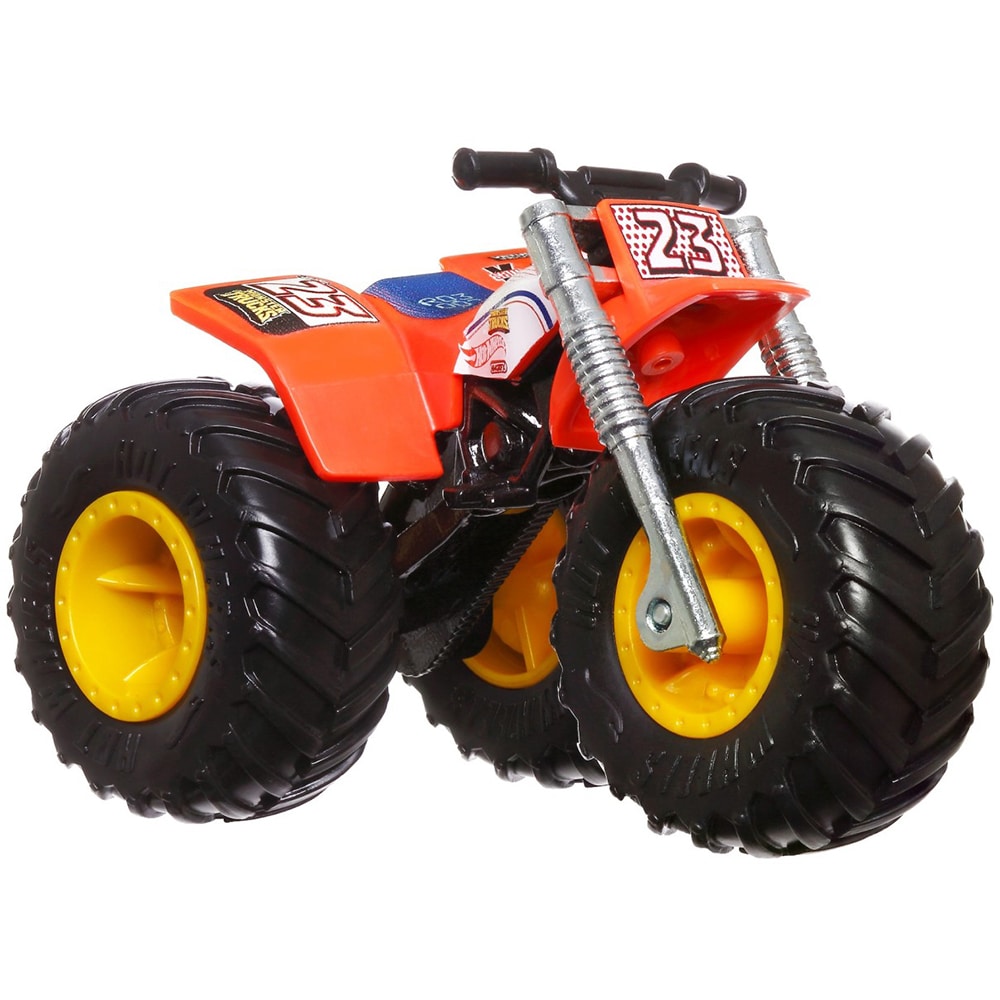 Set 2 masinute MONSTER JAM Tri To Crush Me si Baja Buster HLT66, 3 ani+, multicolor