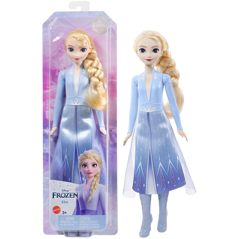 Papusa FROZEN Elsa HLW48, 3 ani+, bleu