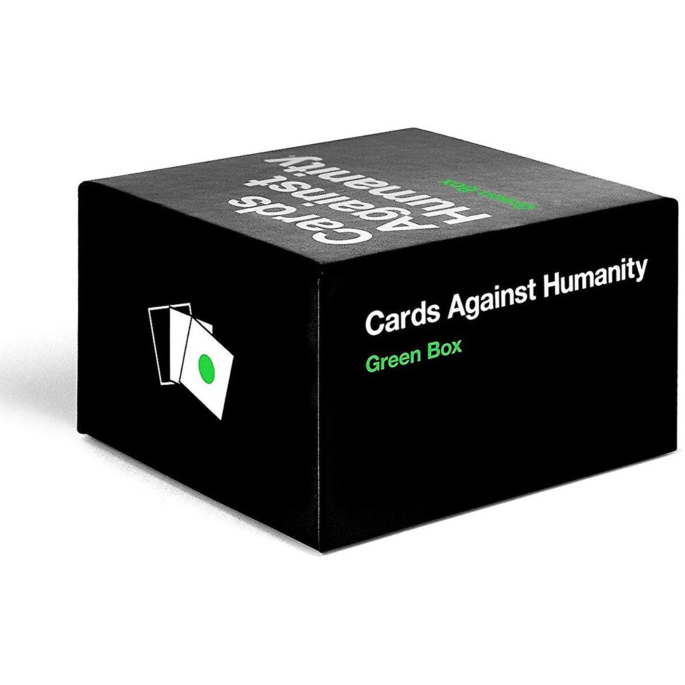 Joc de societate CARDS AGAINST HUMANITY Extensie - Green Box HUMAEXT3, 17 ani+, 4-20 jucatori