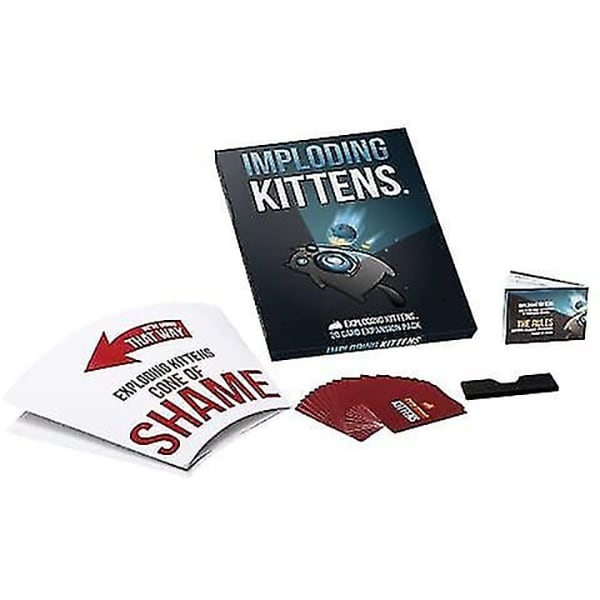 Joc de societate EXPLODING KITTENS Imploding Kittens IMP03RO, 7 ani+, 2-6 jucatori