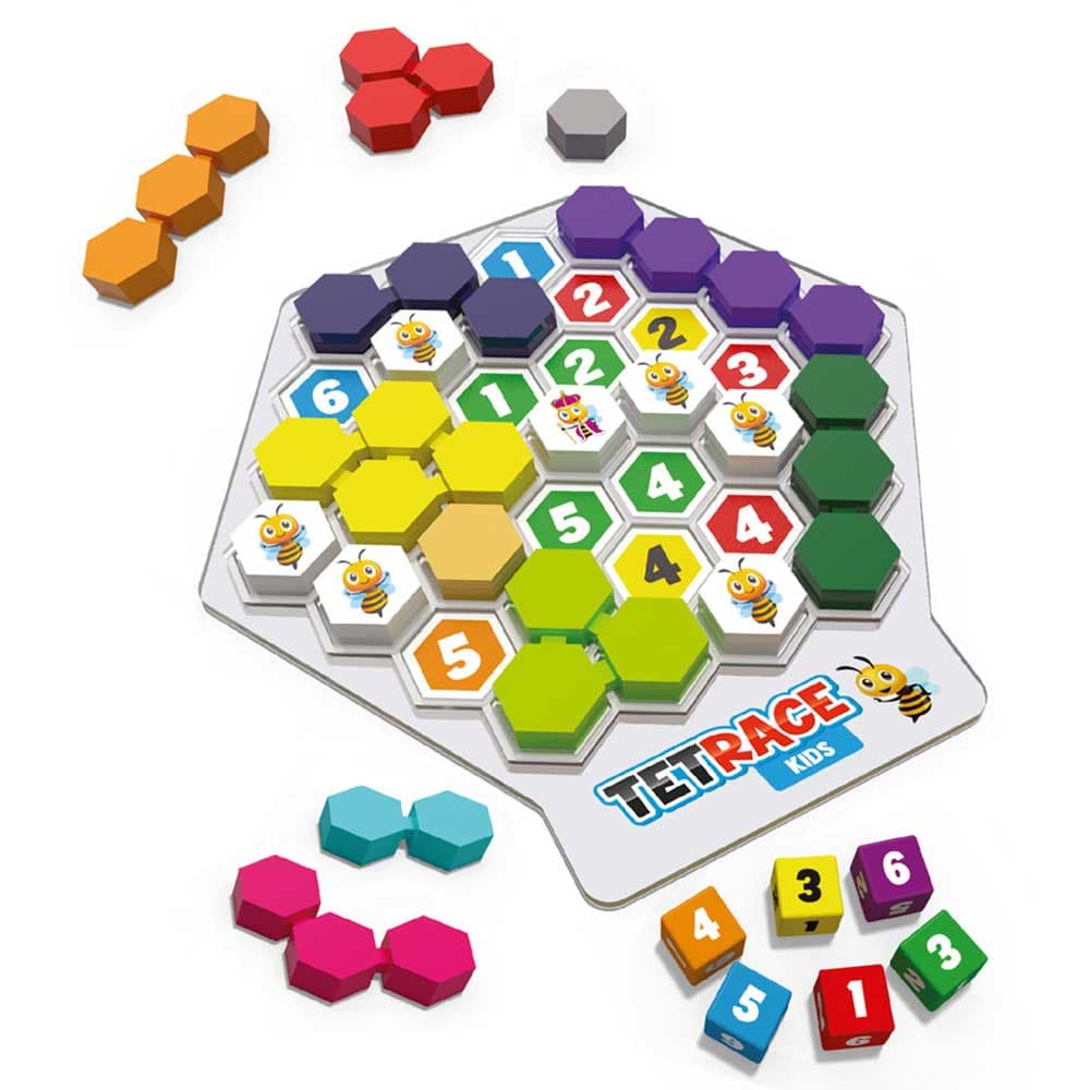 Joc de societate IQ BOOSTER Tetrace Kids, 4 ani+, 1 jucator