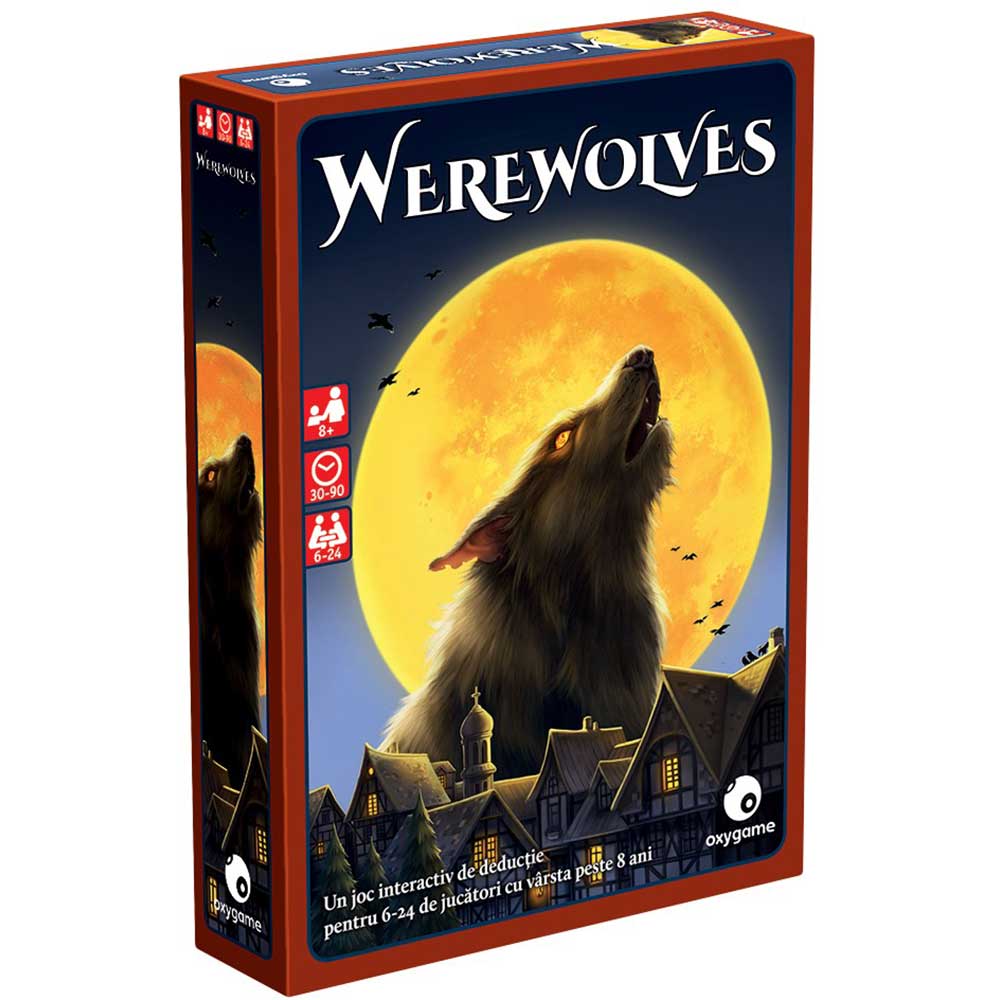Joc de societate PEGASUS SPIELE Werewolves LIN0482, 8 ani+, 6-24 jucatori