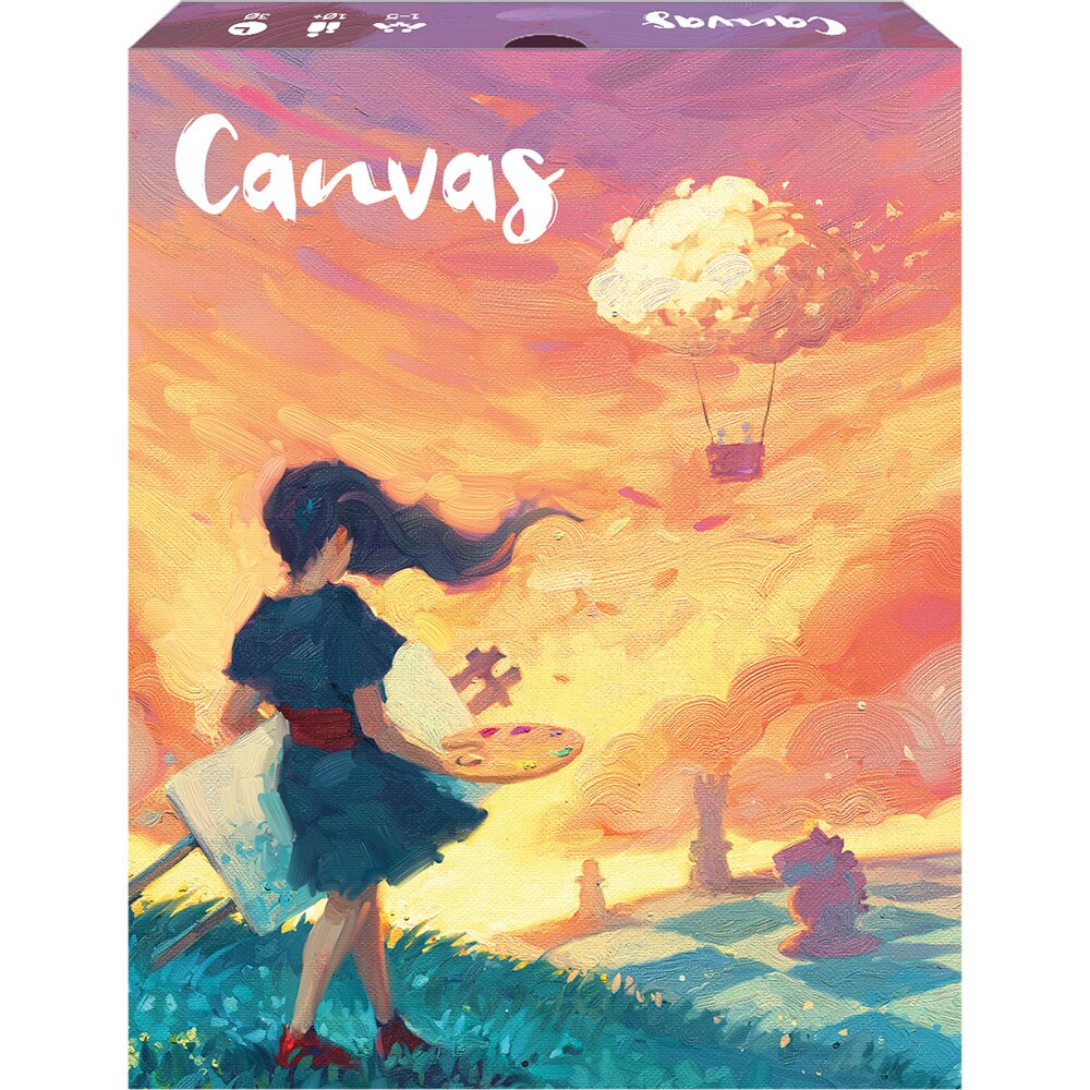 Joc de societate ASMODEE Canvas RTICAN01RO, 8 ani+, 2-6 jucatori