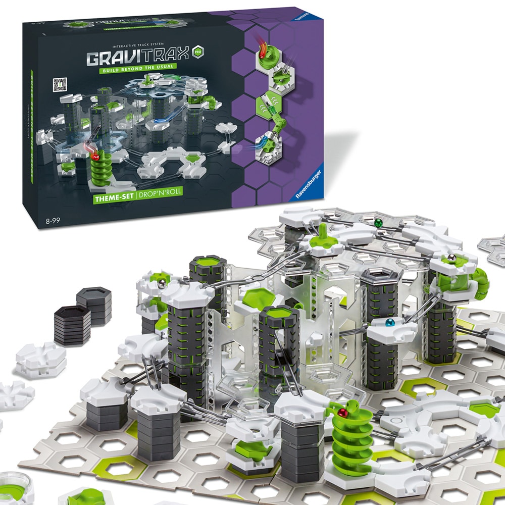 Joc constructie GRAVITRAX Pro Drop'n'Roll RVBR4635, 8 ani+