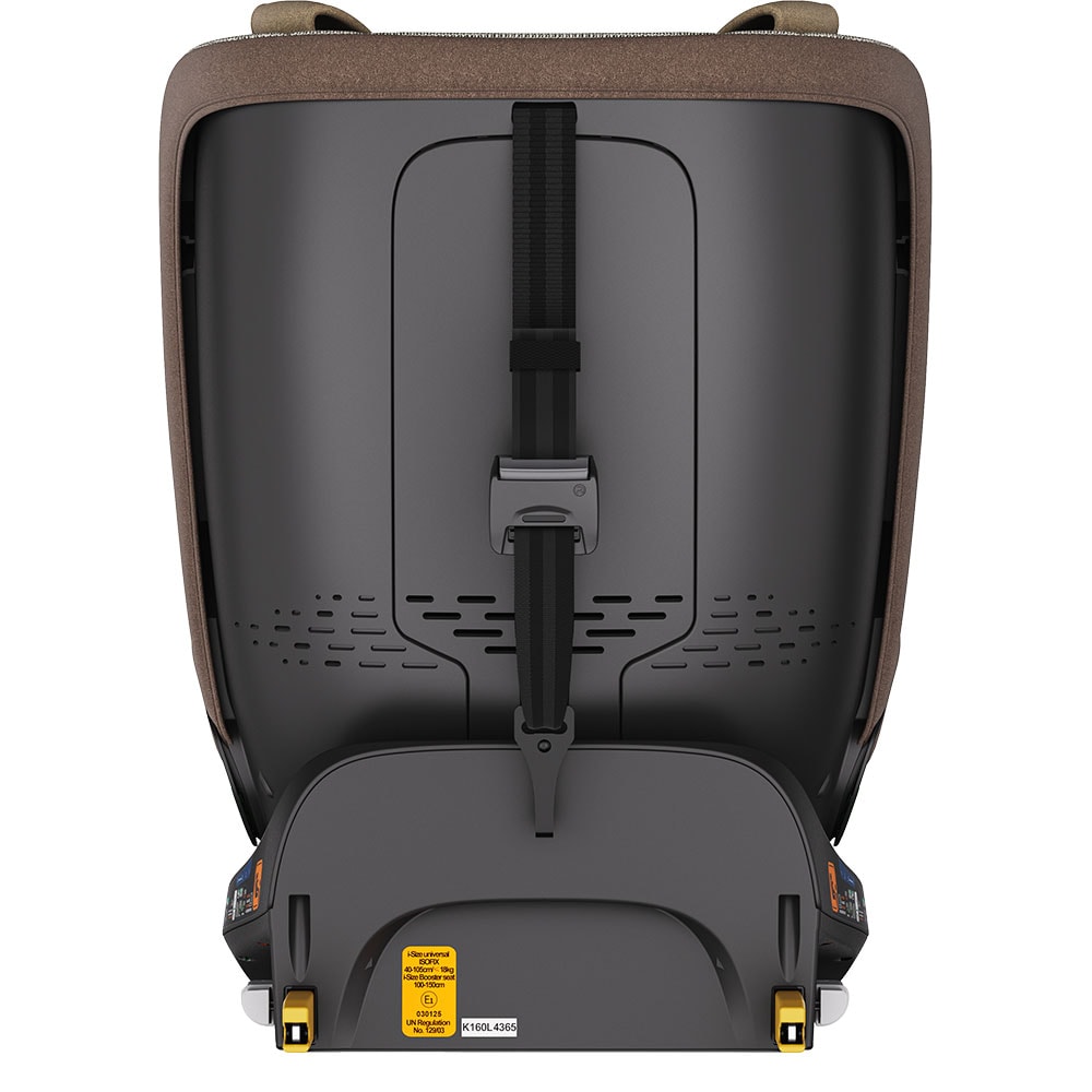 Scaun auto BUF BOOF B-Joy Deluxe rotativ 360 grade BJOYBROWNDOG, Isofix, 0-36 kg, i-Size, maro