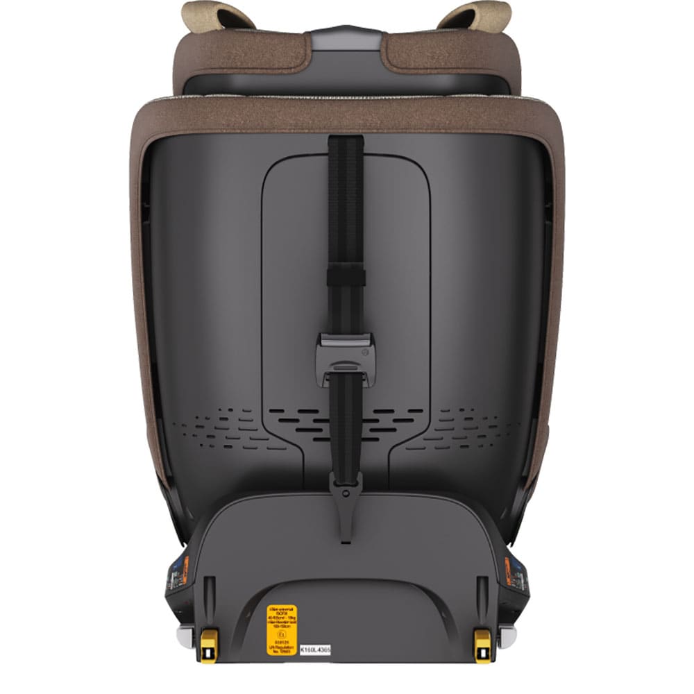 Scaun auto BUF BOOF B-Joy Deluxe rotativ 360 grade BJOYBROWNDOG, Isofix, 0-36 kg, i-Size, maro