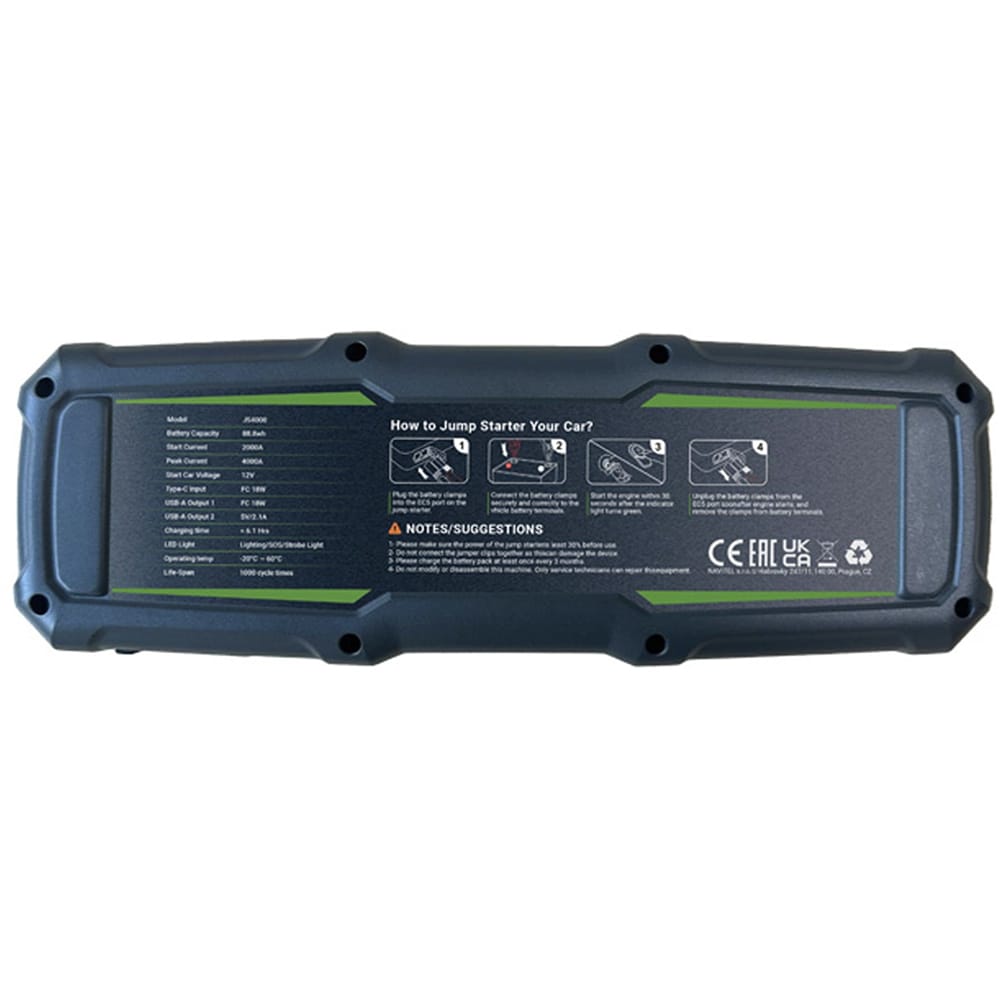 Robot pornire NAVITEL JS4000, 24000mAh, 4000A, 12V