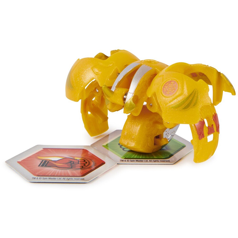 Set figurine BAKUGAN Evolutions S4 Bila Clasica Sectanoid 0135598, 6 ani+, galben