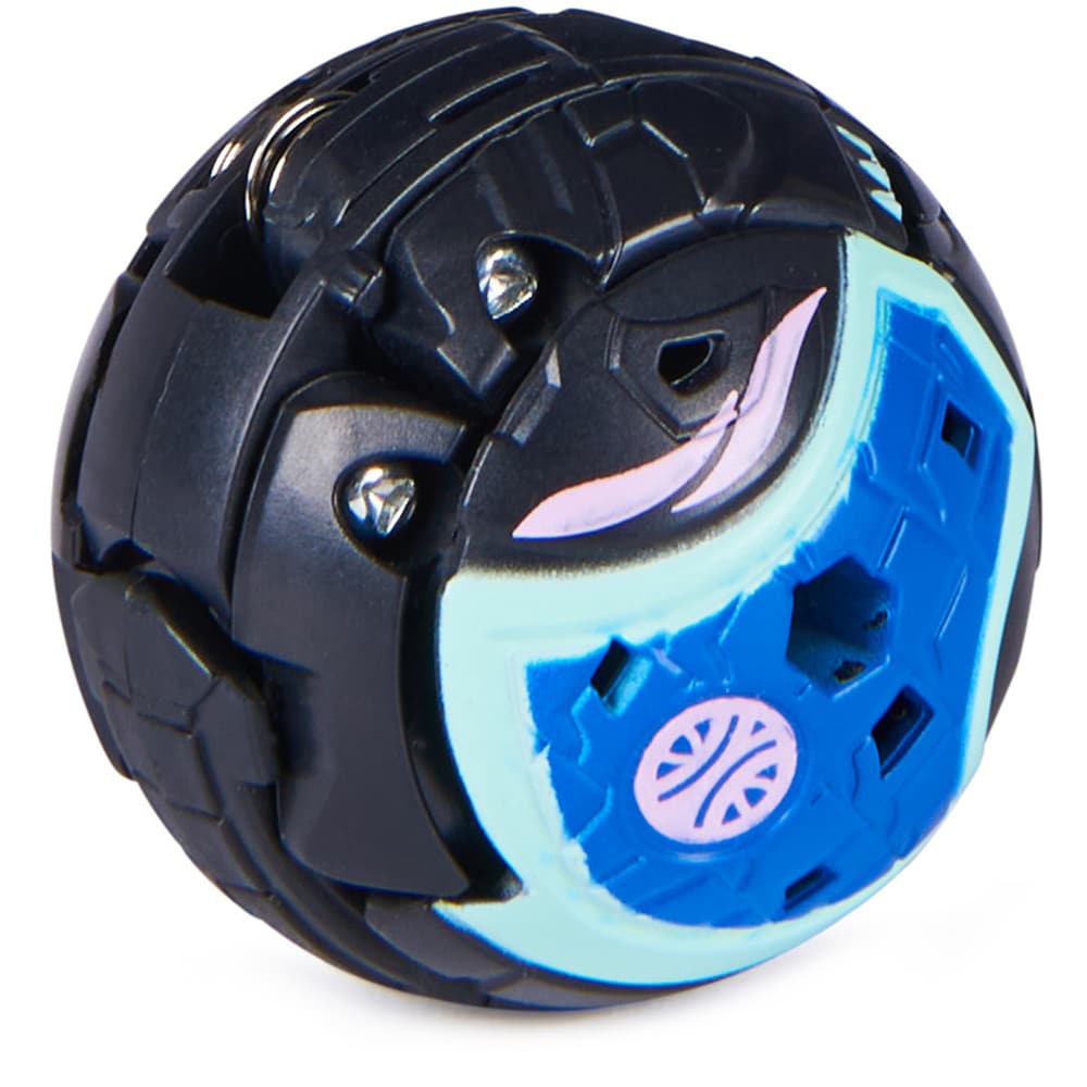 Figurina BAKUGAN S5 - Bila Clasica Howlkor Ramparian 0140597, 6 ani+, negru-albastru