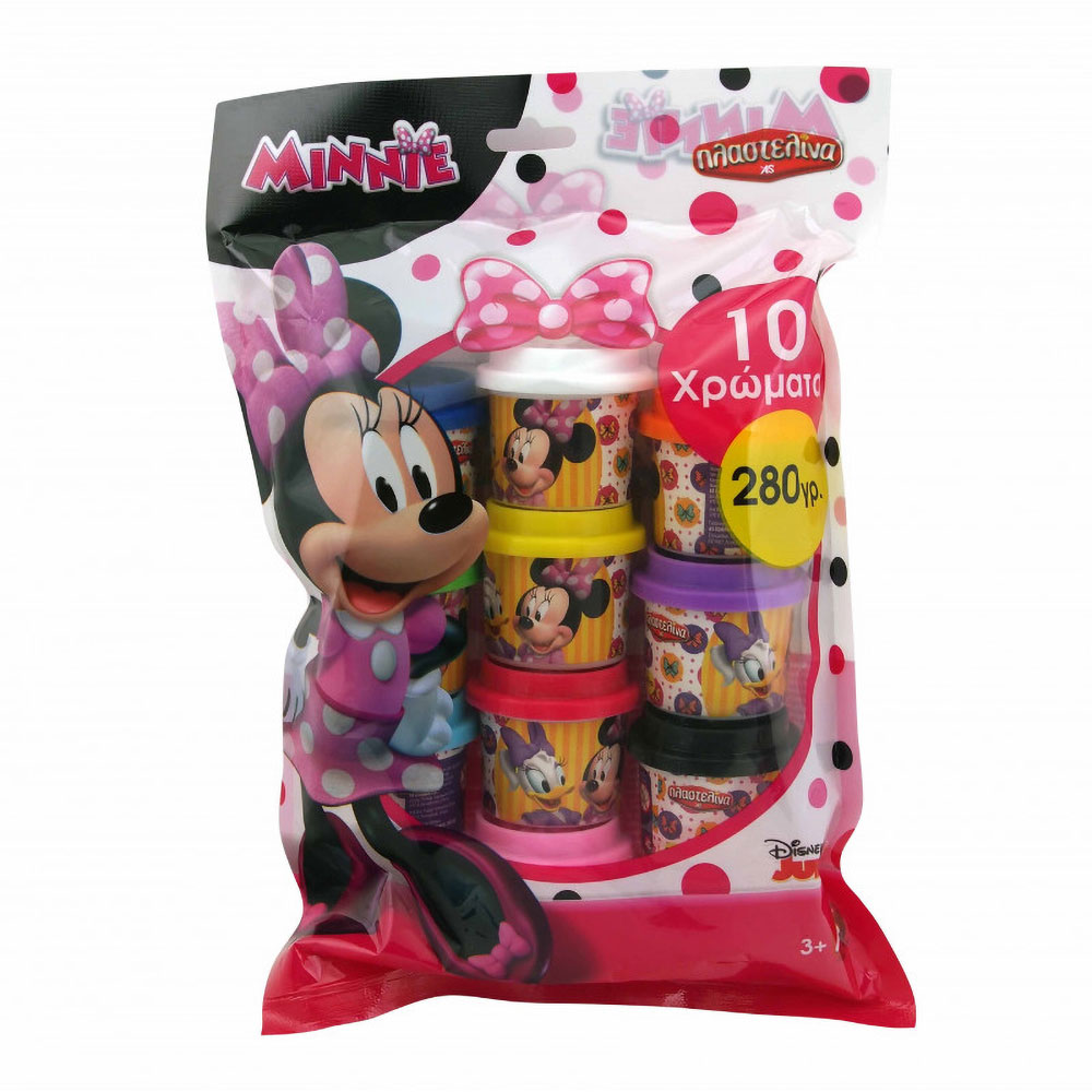 Set plastilina AS GAMES Disney Junior Minnie 03569, 3 ani+, multicolor