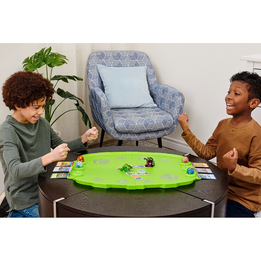 Set figurine BAKUGAN S4 Arena martiala 062734, 6 ani+, verde